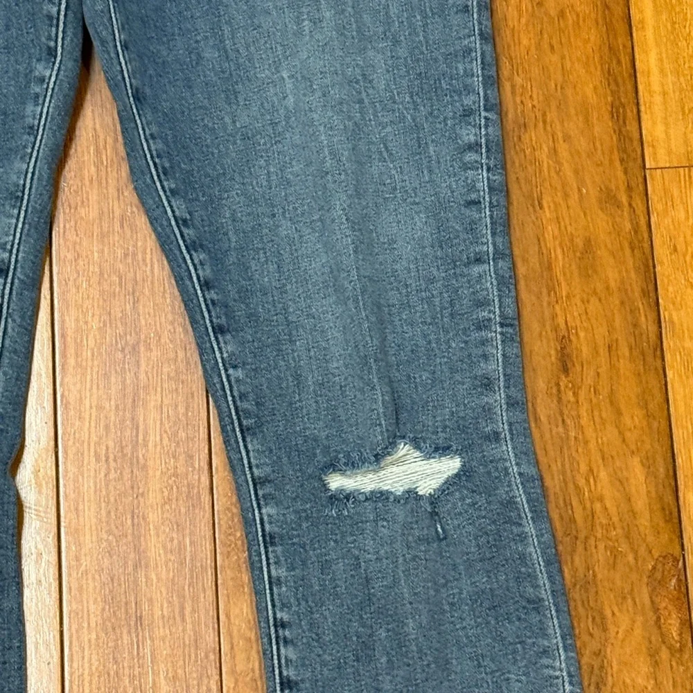 Abercrombie & Fitch Super Skinny Ankle High Rise Jeans 29 Regular Distressed - Picture 9 of 11